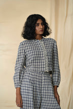 Load image into Gallery viewer, Checkmate Kala Cotton Crop Top