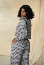 Load image into Gallery viewer, Checkmate Kala Cotton Crop Top