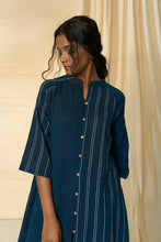 Load image into Gallery viewer, Cobalt Kala Cotton Long Shirt & Trousers Set