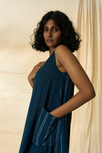 Load image into Gallery viewer, Cobalt Kala Cotton Sleeveless Dress