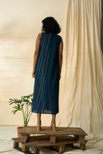 Load image into Gallery viewer, Cobalt Kala Cotton Sleeveless Dress