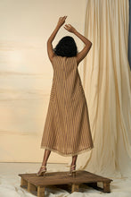 Load image into Gallery viewer, Desert Kala Cotton Dress & Blazer Set