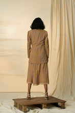 Load image into Gallery viewer, Desert Kala Cotton Dress & Blazer Set