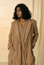 Load image into Gallery viewer, Desert Kala Cotton Tie Up Blazer