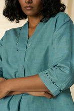 Load image into Gallery viewer, Tempest Hemp Cotton V Neck Top