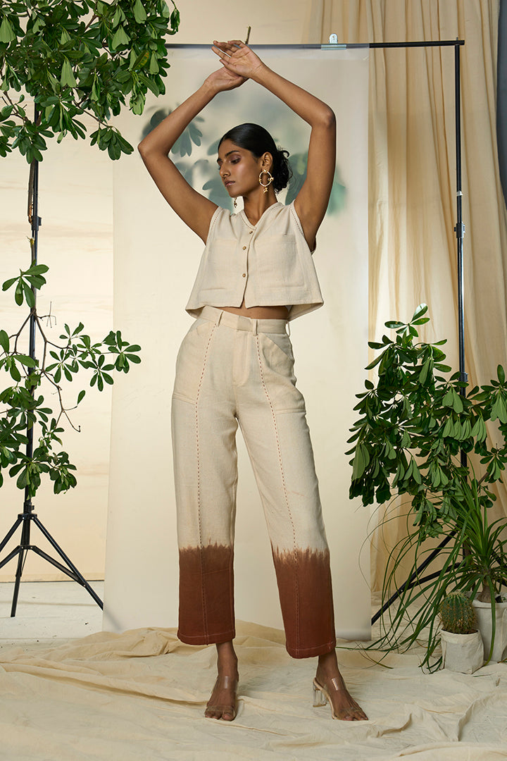 Dip It Kala Cotton Denim Vest & Pants Set – Alternative
