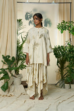 Load image into Gallery viewer, Live Leafy Khadi Skirt