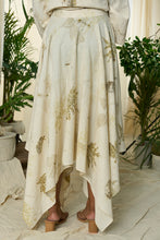 Load image into Gallery viewer, Live Leafy Khadi Skirt