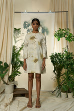 Load image into Gallery viewer, Live Leafy Khadi Bell Dress
