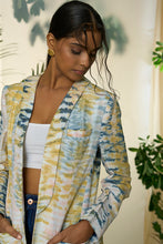 Load image into Gallery viewer, Liquid Sunshine Hemp Cotton Tux Collar Blazer
