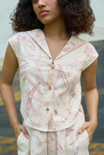 Load image into Gallery viewer, Pink Foliage Top