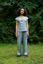 Load image into Gallery viewer, Azure Vest & Flared Pants Set