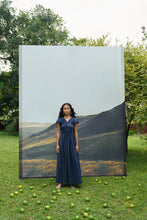 Load image into Gallery viewer, Cobalt Tie Up Dress