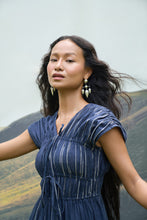 Load image into Gallery viewer, Cobalt Tie Up Dress
