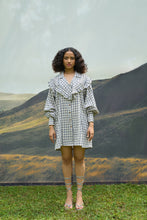 Load image into Gallery viewer, Checkmate Ruffle Dress