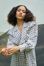 Load image into Gallery viewer, Checkmate Ruffle Dress