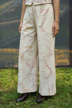 Load image into Gallery viewer, Pink Foliage Vest & Flared Pants Set