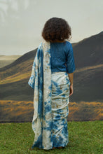 Load image into Gallery viewer, Blue Saree