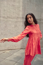 Load image into Gallery viewer, Sunset Eri Silk Embroidered Co-ord Set