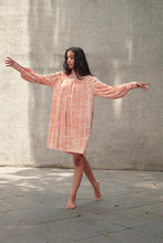 Load image into Gallery viewer, Lotus Funnel Neck Short Dress