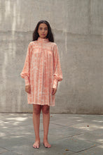 Load image into Gallery viewer, Lotus Funnel Neck Short Dress