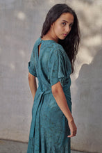 Load image into Gallery viewer, Jade Aloe Vera Maxi Wrap Dress