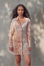 Load image into Gallery viewer, Splash Down Hemp Blazer Dress