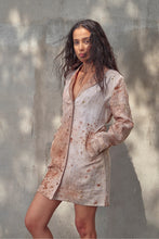 Load image into Gallery viewer, Splash Down Hemp Blazer Dress