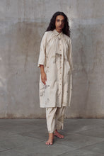 Load image into Gallery viewer, Live Leafy Khadi Tent Dress