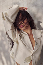 Load image into Gallery viewer, Live Leafy Khadi Blazer & Pants