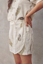 Load image into Gallery viewer, Live Leafy Khadi Unisex Shirt & Skort Co-ord Set