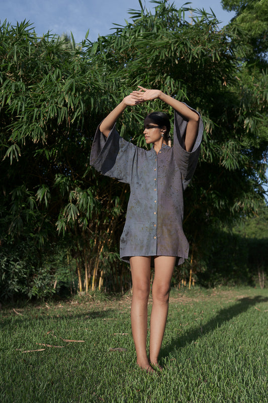 Whirlwind Kimono Short Dress