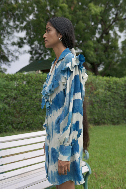 Cloudburst Short Dress