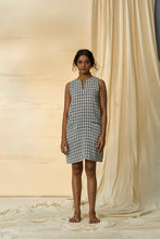 Load image into Gallery viewer, Checkmate Kala Cotton Short Dress
