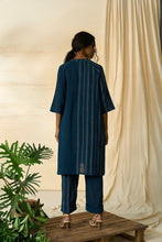 Load image into Gallery viewer, Cobalt Kala Cotton Long Shirt
