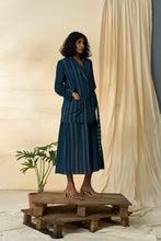 Load image into Gallery viewer, Cobalt Kala Cotton Dress &amp; Blazer Set
