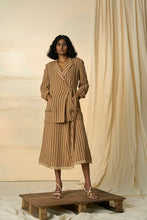 Load image into Gallery viewer, Desert Kala Cotton Tie Up Blazer
