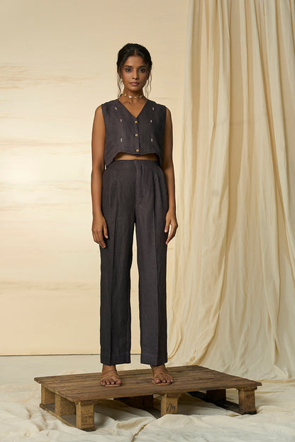 Mahogany Hemp Trousers
