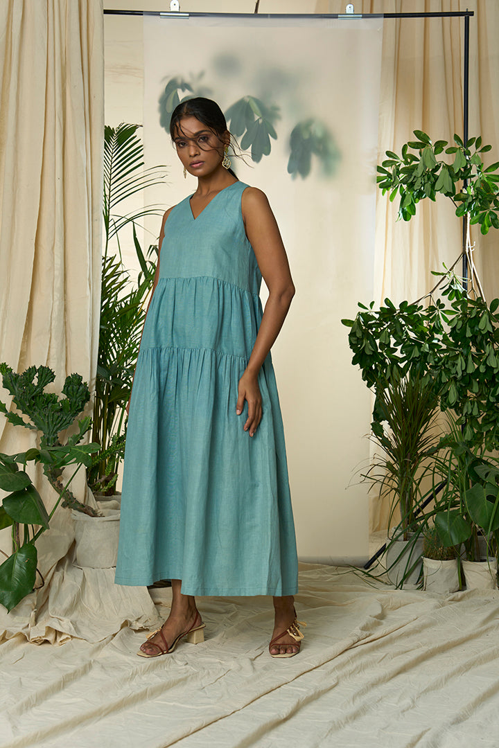 Tempest Hemp Cotton Tiered Dress