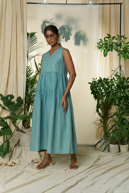 Tempest Hemp Cotton Tiered Dress
