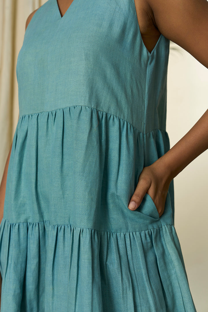 Tempest Hemp Cotton Tiered Dress