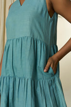 Load image into Gallery viewer, Tempest Hemp Cotton Tiered Dress
