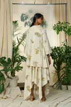 Load image into Gallery viewer, Live Leafy Khadi Kurta &amp; Skirt Set
