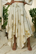 Load image into Gallery viewer, Live Leafy Khadi Kurta &amp; Skirt Set
