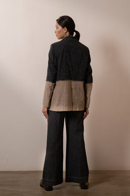 Celeste Black Stripes Pants