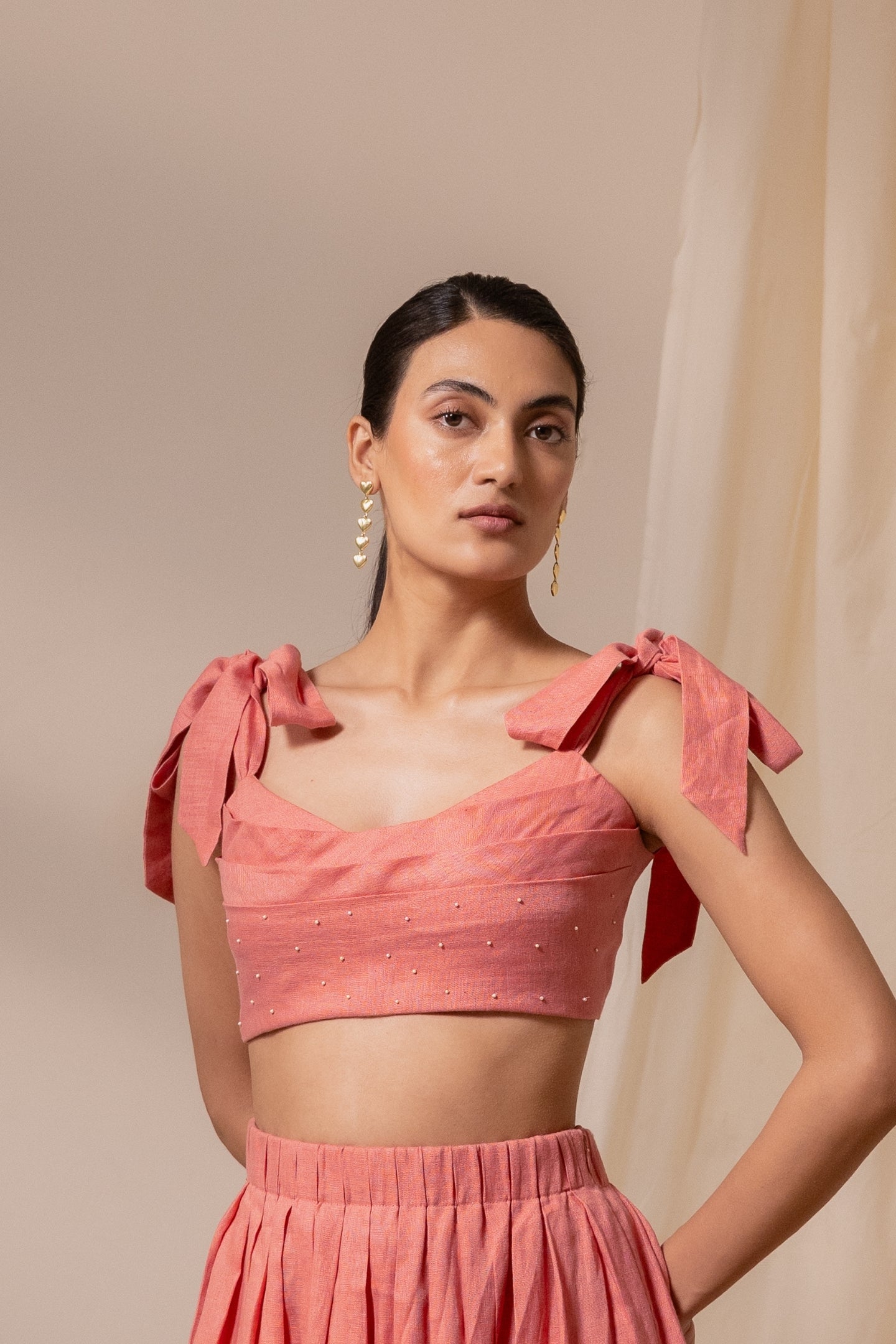 Dawn Orange Bralette Top