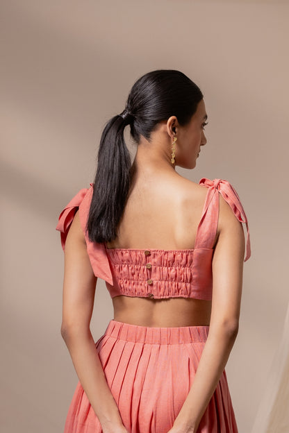 Dawn Orange Bralette Top