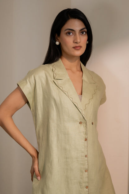 Dew Mint Green Blazer