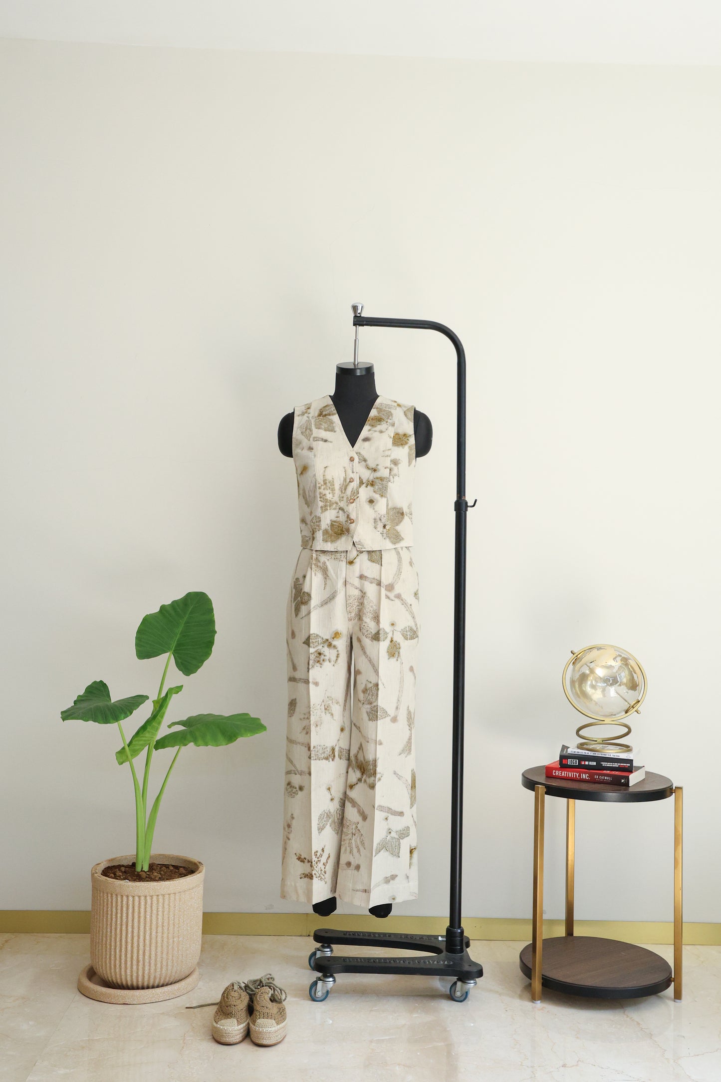 Live Leafy Vest & Pants Set