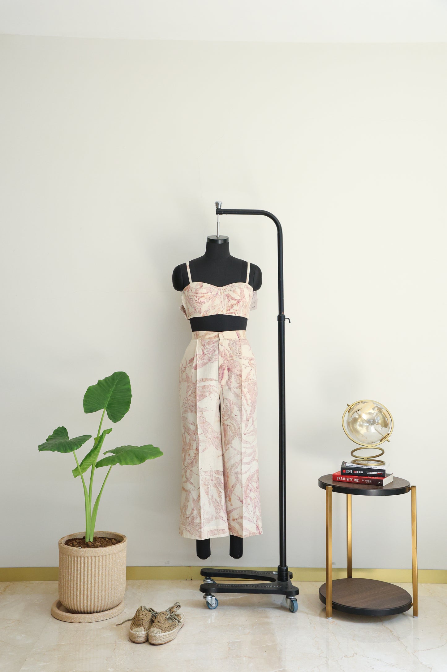 Pink Foliage Bralette